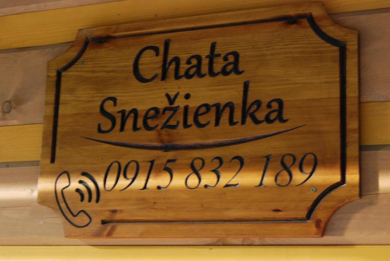 Chata Snezienka Oszczadnica Zewnętrze zdjęcie